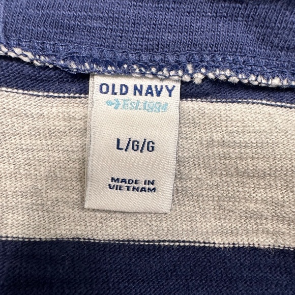 Old Navy Dress. Size Large. Navy and light grey. - Picture 4 of 7